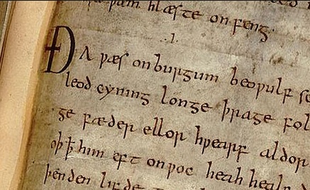 The Old English Beowulf manuscript is believed to date from the 11th century, making it 1,000 years old. 